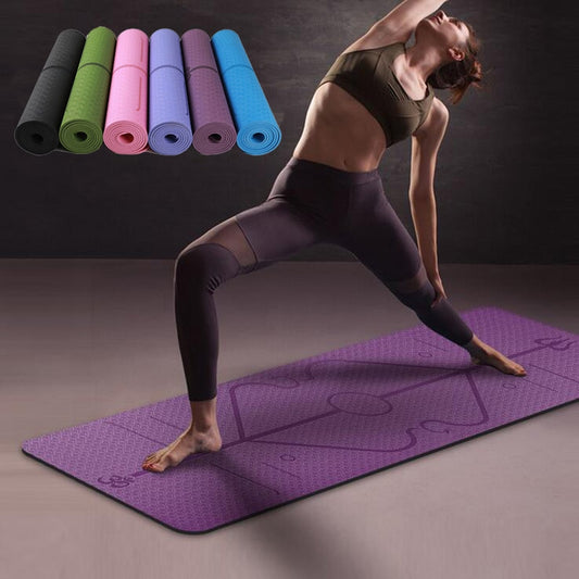 Yoga Mat - Position Line Beginner