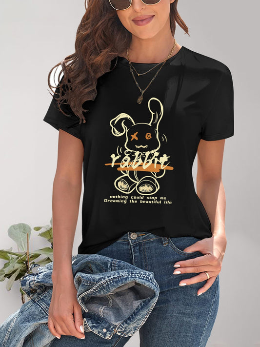 Rabbit Graphic T-Shirt