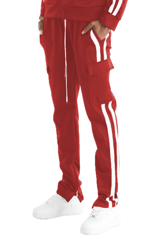 Andrew Track Pants- Red